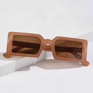 Shein square frame glasses